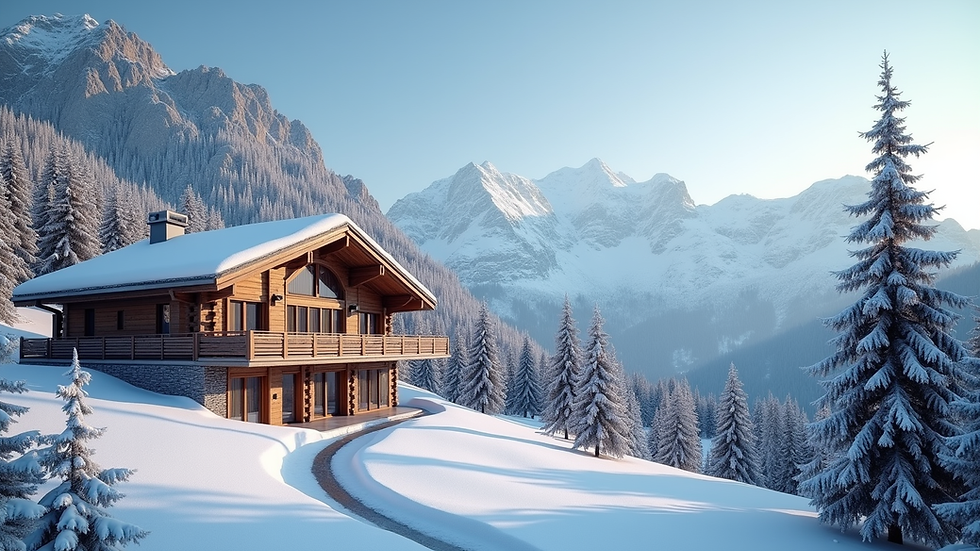 Locations de chalets luxe ski location : l’art de conjuguer élégance et performance