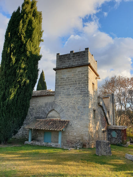 Château en location à Uzès dans le Gard (en cours de rénovation)