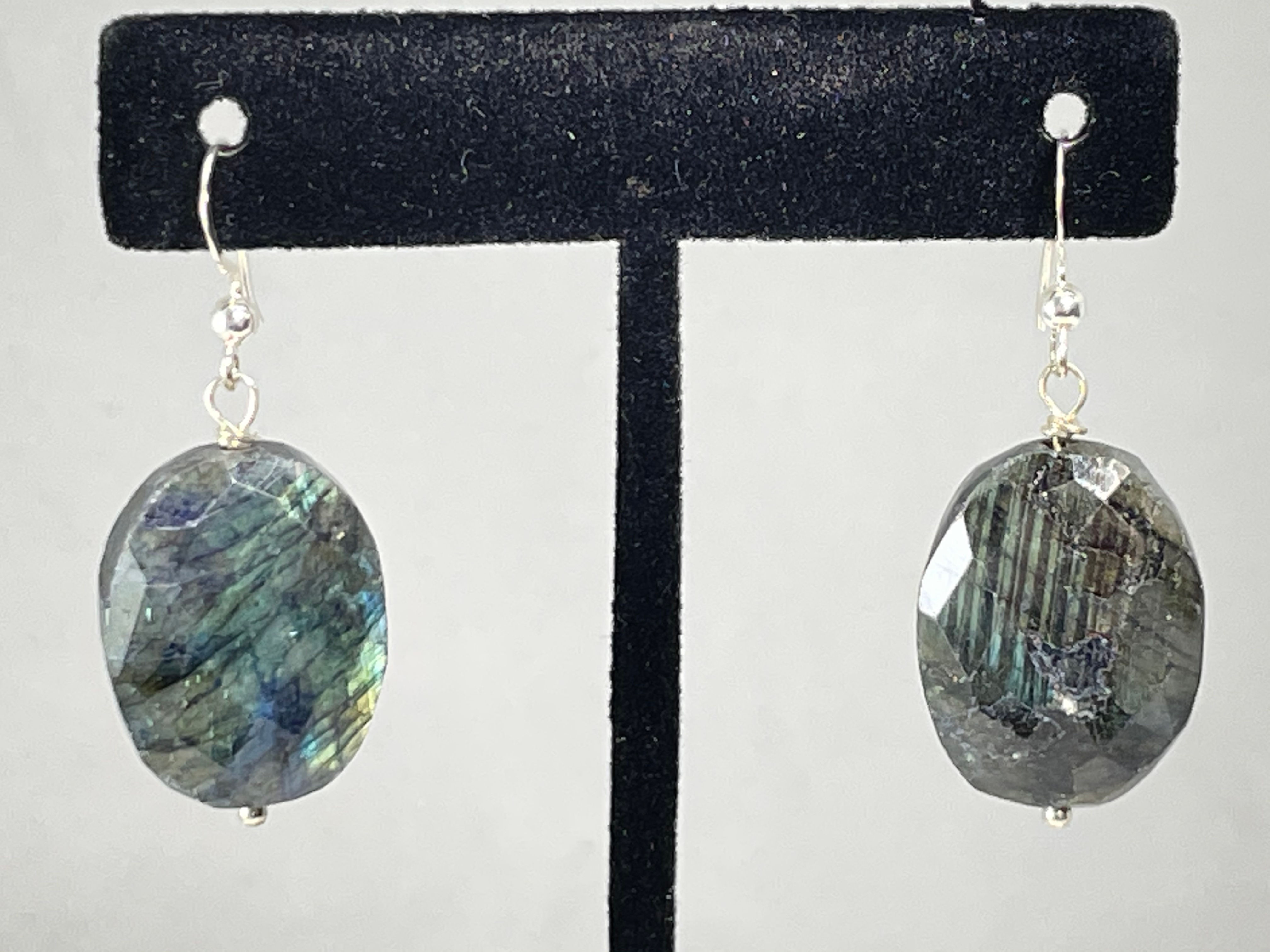 Labradorite Earrings