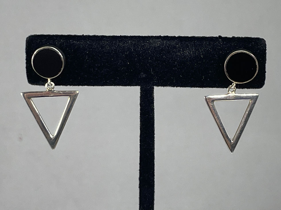 Black Onyx Earrings