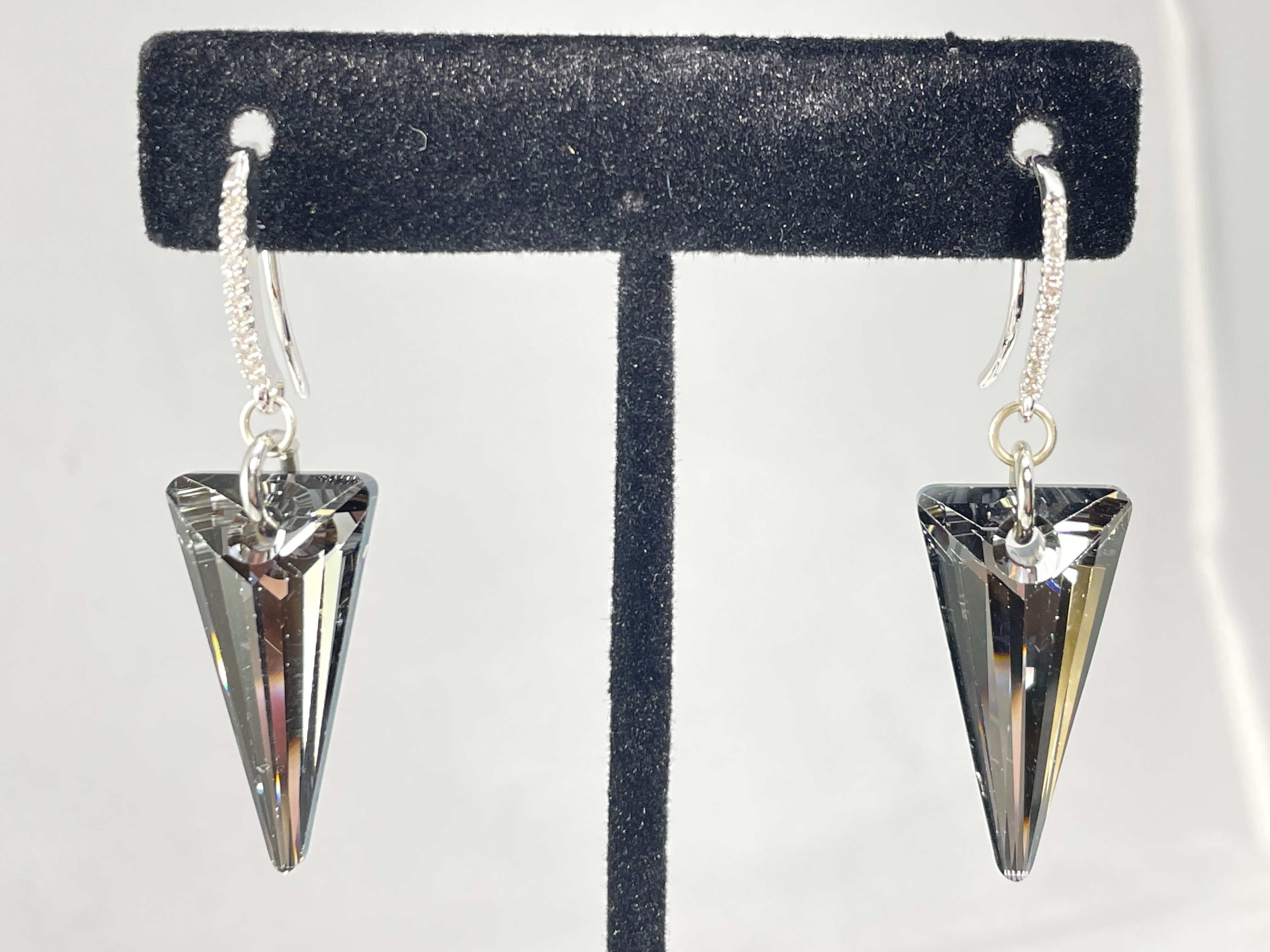 Swarovski Spike Earrings