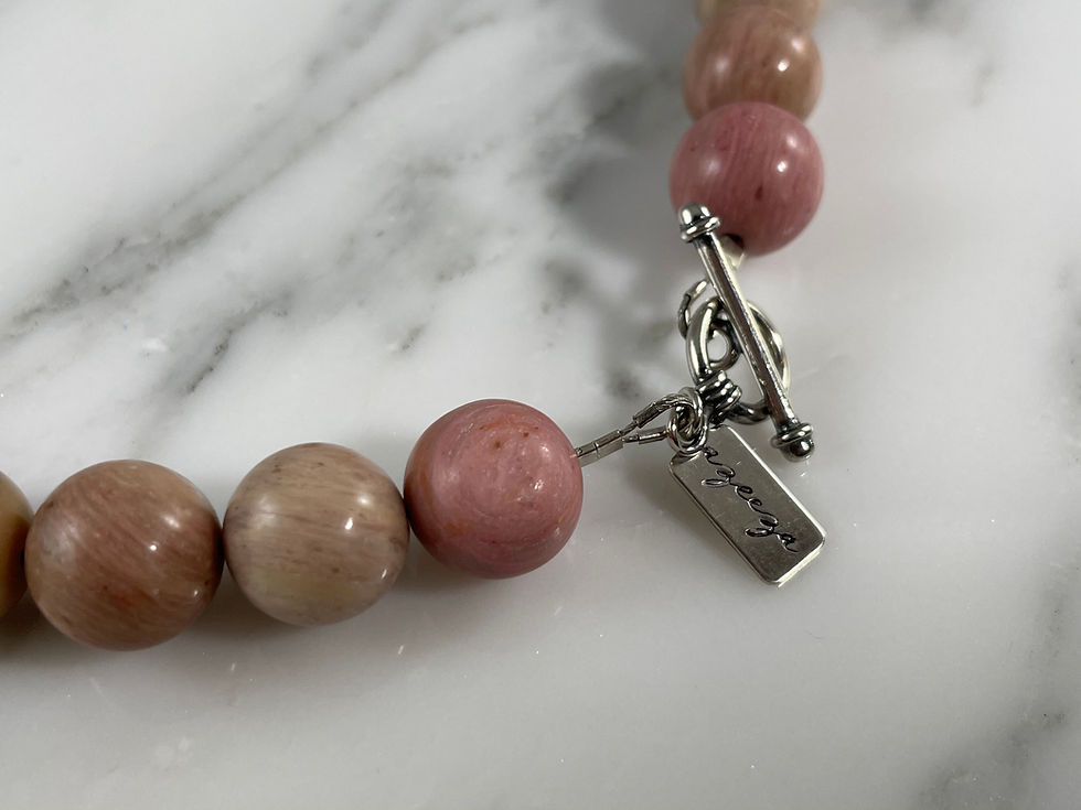 Thumbnail: Rhodonite Necklace