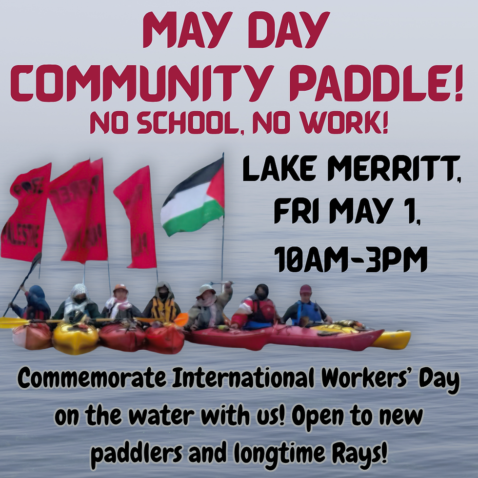 May Day Community Paddle!