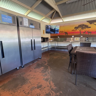 Large fridge and freezer available
