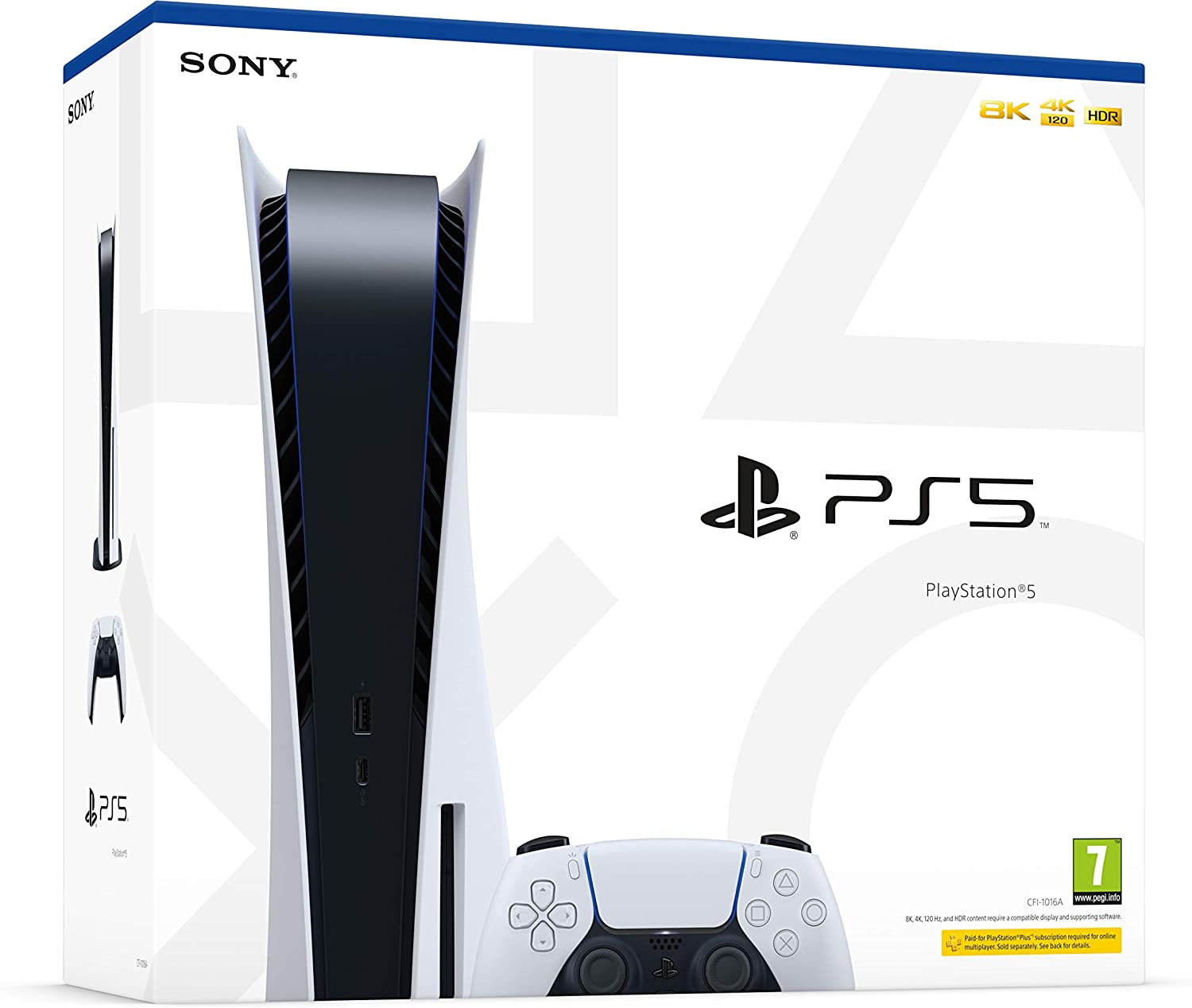 Sony PlayStation 5 Console - Disc Version