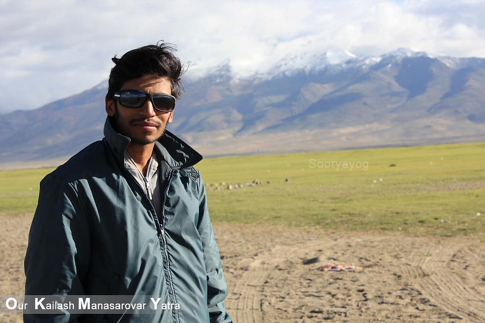 Kailash from Manasarovar lake