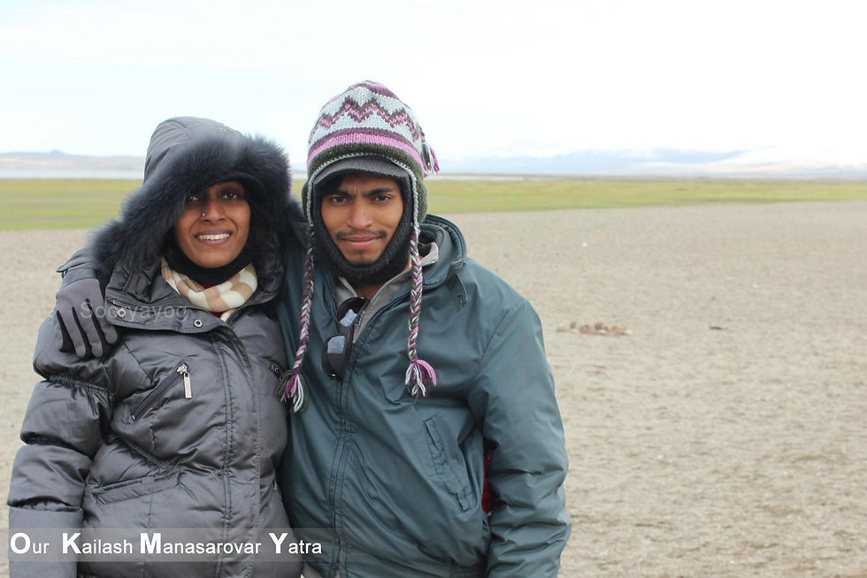 Near Manasarovar lake