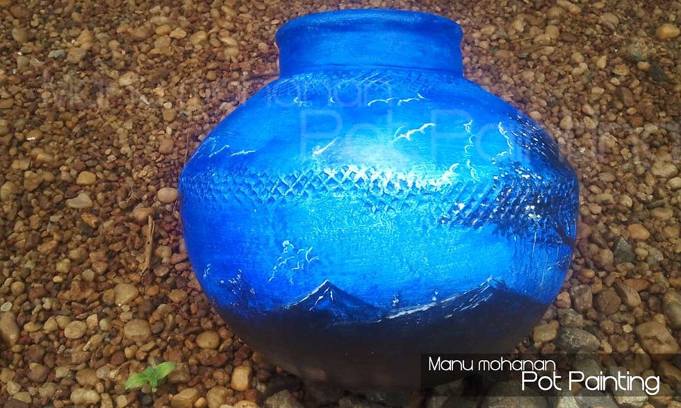 Pot Painting...