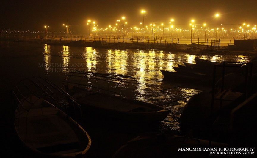 Maha kumbh mela night
