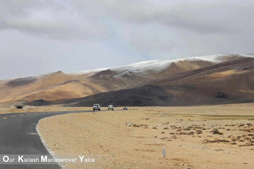 On the way to Manasarovar