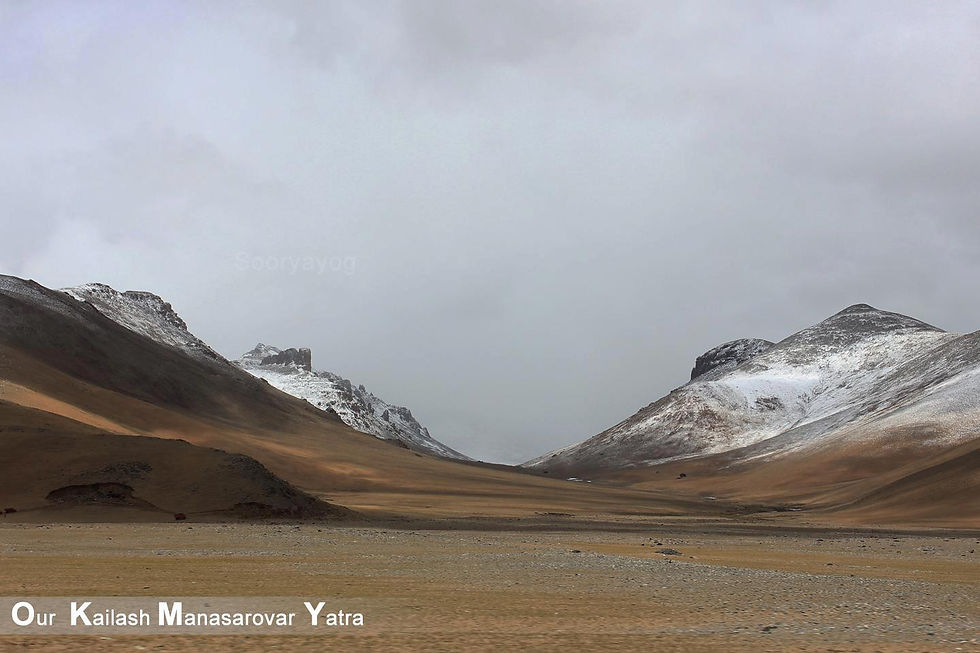 On the way to Manasarovar