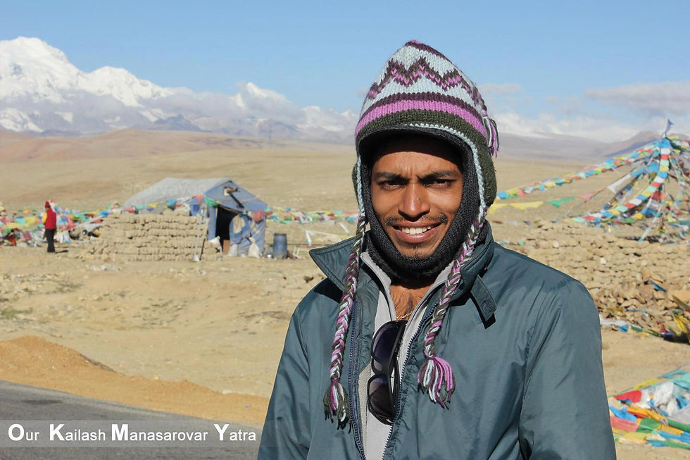 On the way to Manasarovar