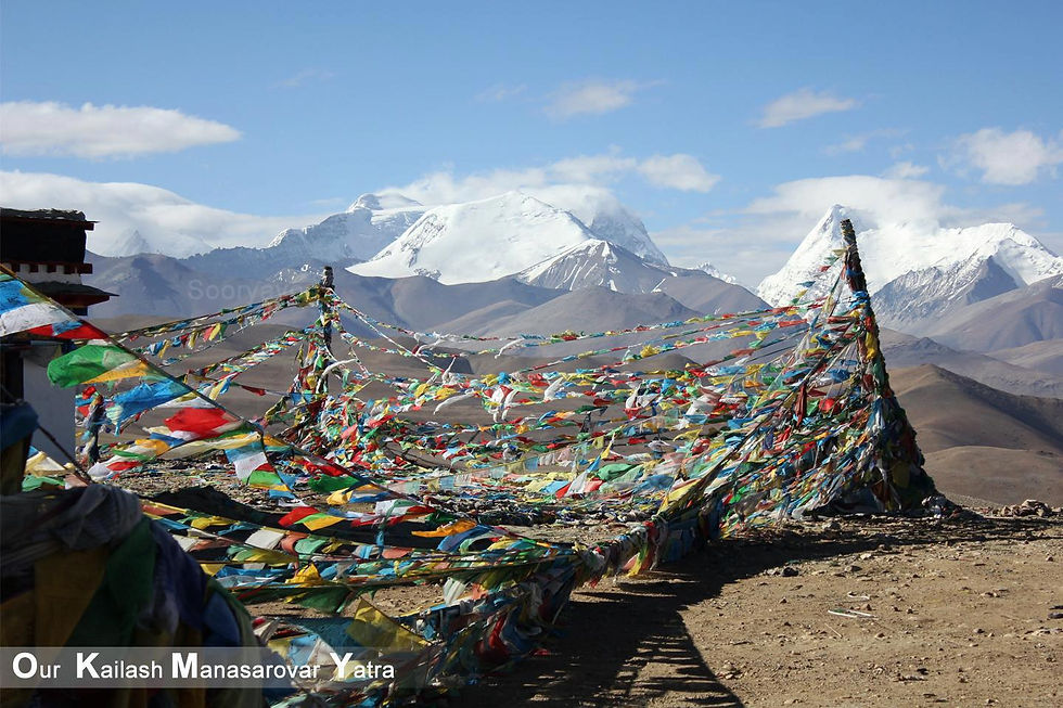 On the way to Manasarovar