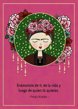 Postkarte "Frida"