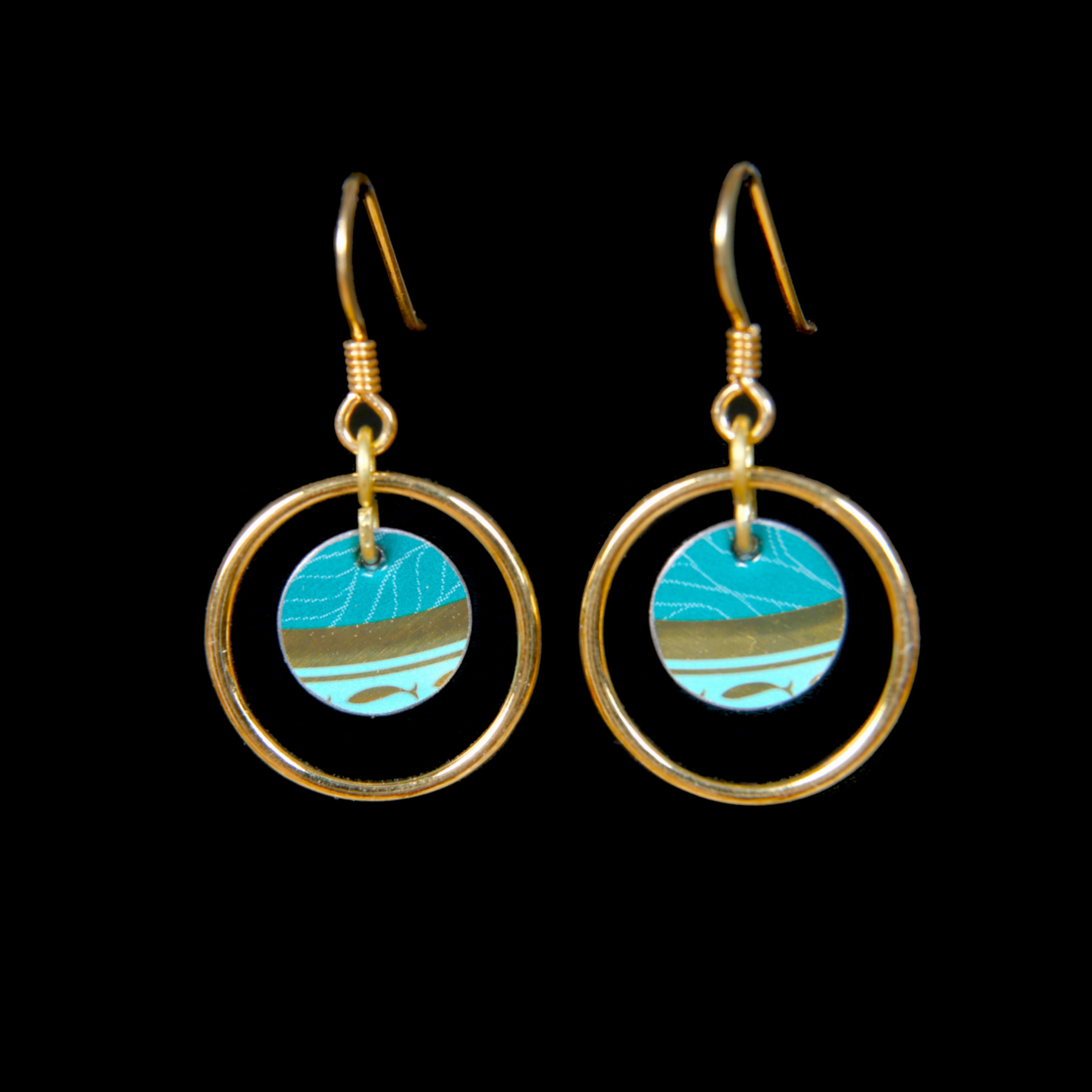 Boucles d’oreilles Sirine - Les cerclées