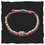 Miniaturbild: Makramee Armband rosa silber mit Buddha 