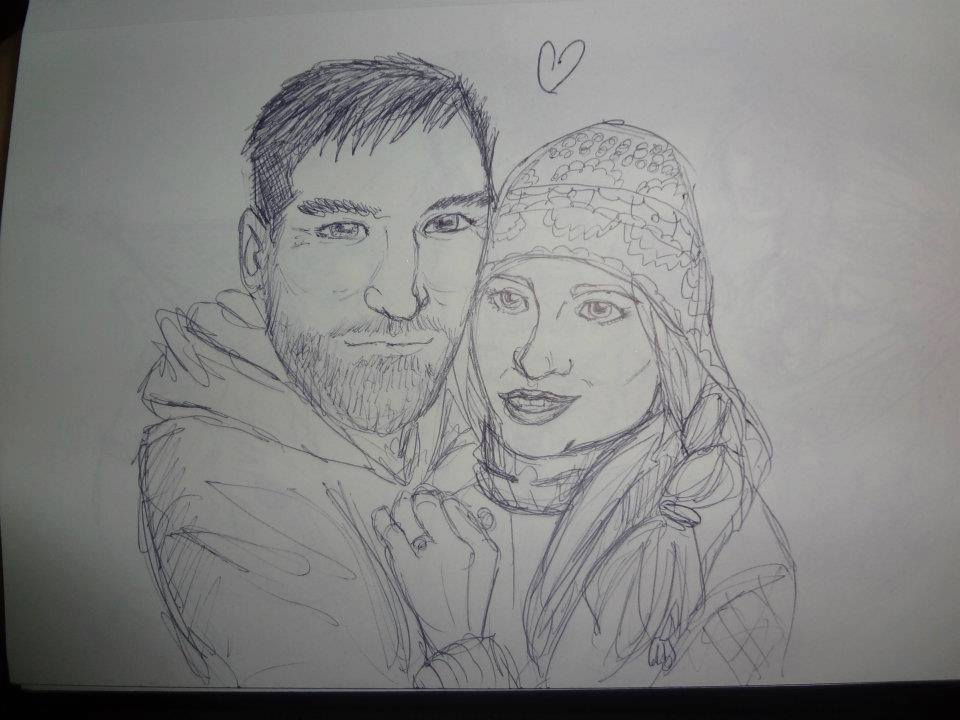 pencil from photo reference