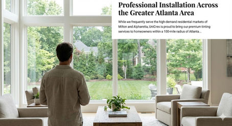 The Advantages of Residential Window Tinting Milton Residents Need for Home Protection