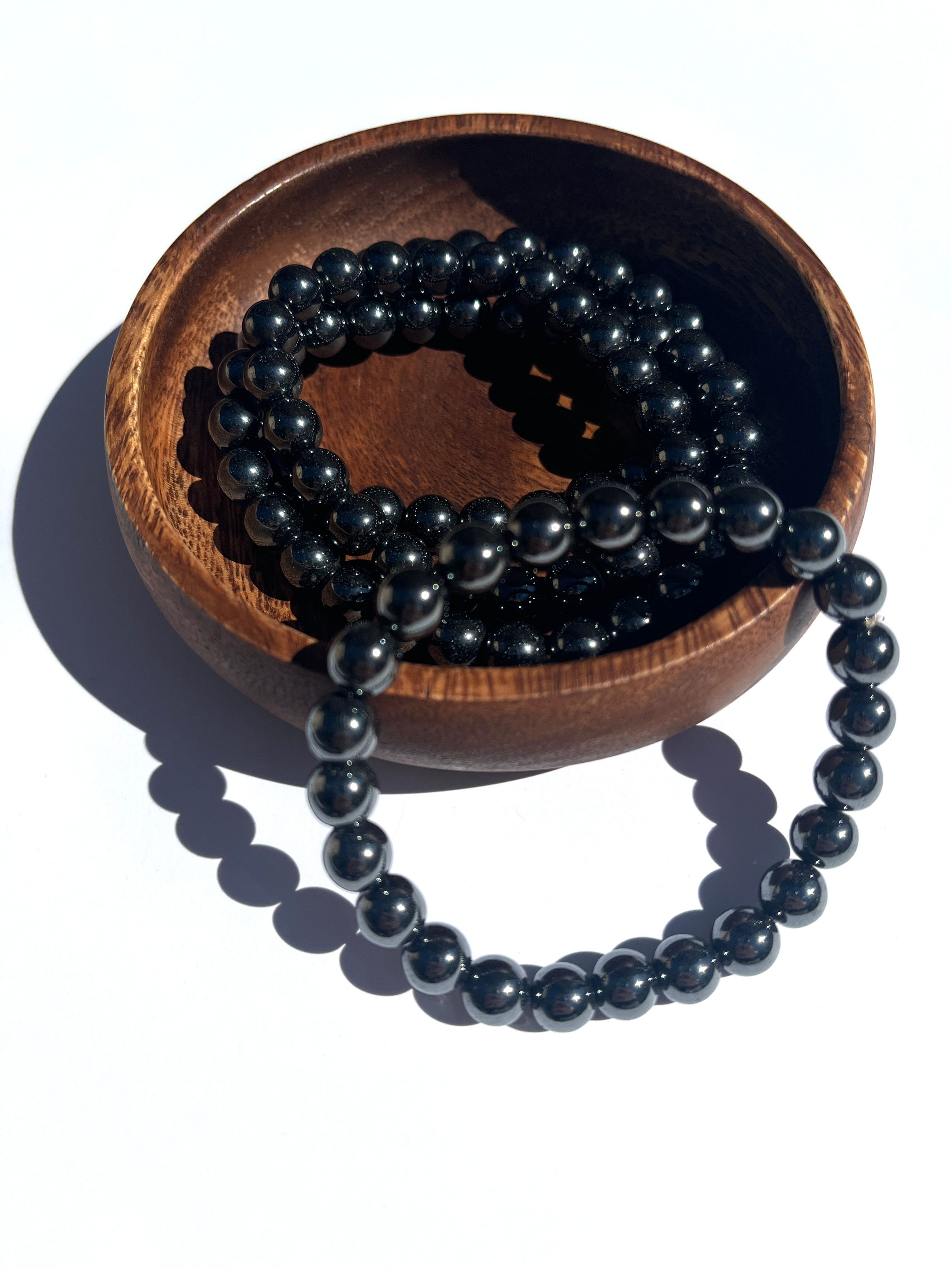 8mm Hematite Healing Stone