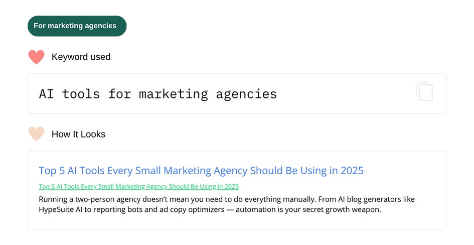 how marketing agencies can use ai blog generator