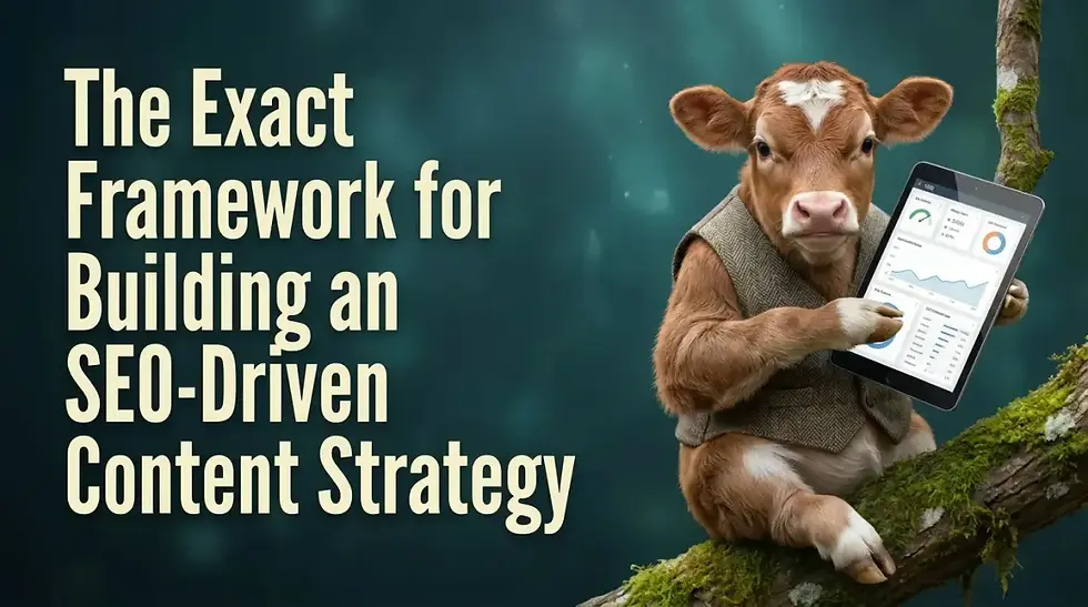 The Exact Framework for Building an SEO-Driven Content Strategy