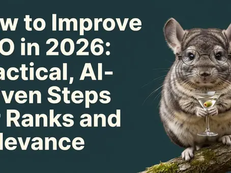 How to Improve SEO in 2026: Practical, AI-Driven Steps for Ranks and Relevance