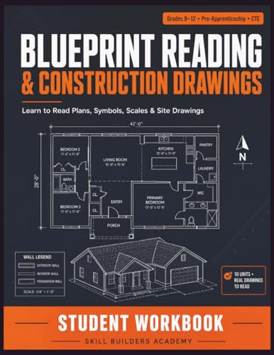 Cover of Blueprint Reading & Construction Drawings