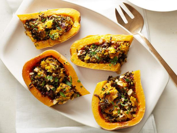 Stuffed Squash -Vegan