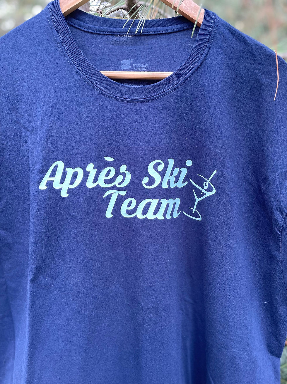 Apres Ski Team Martini Shirt