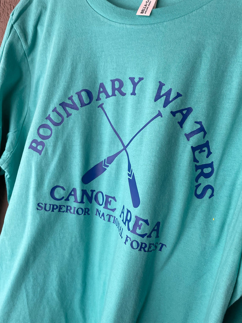 Boundary Waters Canoe Area Crossed Paddles Shirt