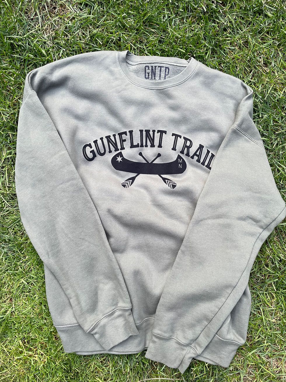 Gunflint trail canoe sweatshirt