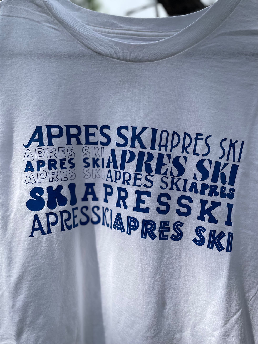 Apres ski tee