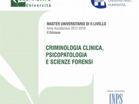 MASTER UNIVERSITARIO DI II LIVELLO