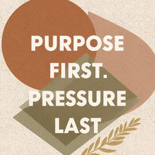 Purpose First Pressure Last Printable Wall Art Set of 4, Boho Christian Faith Quote, Neutral Minimal Decor for Women, Digital Download