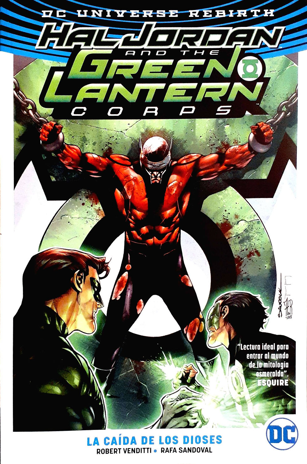 Miniatura: HAL JORDAN AND THE GREEN LANTERN CORPS LA CAÍDA DE LOS DIOSES