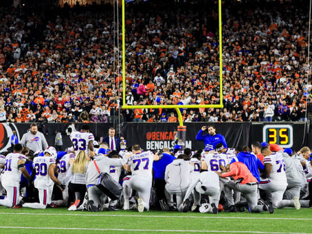 Entry date: 1-4-2023 - Thoughts on the NFL injury...and a strange film - Letters to My Friends