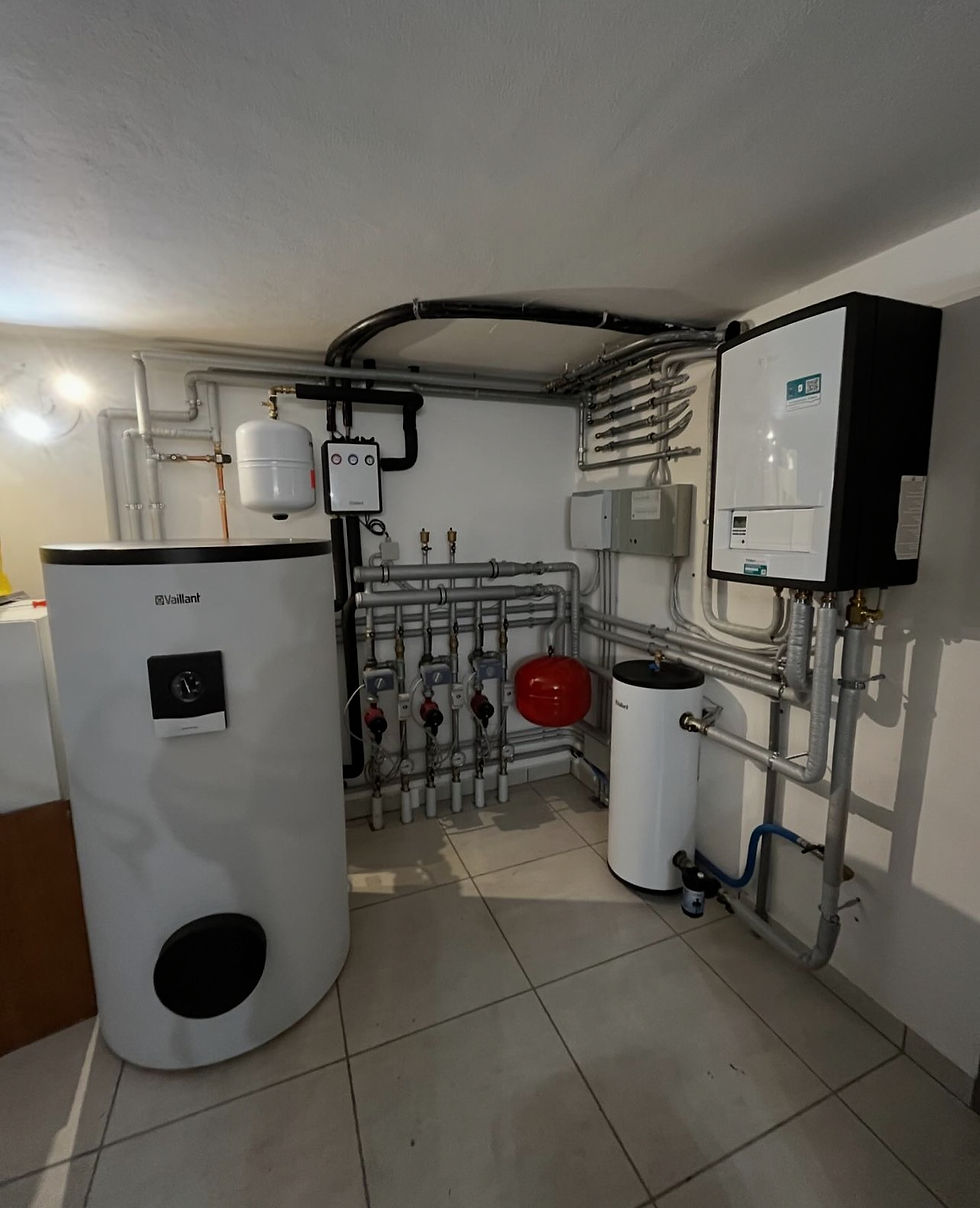 Sistema Vailant fil elettrico e solare termico