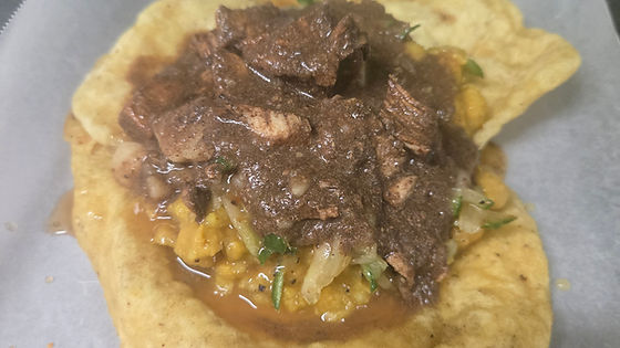 Stew Chicken Doubles