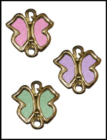 Πεταλούδα Μεταλλική 3cm x 3cm