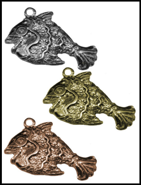 Ψαράκι Μεταλλικό 5cm x 4cm