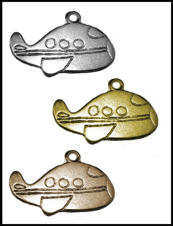 Αεροπλανάκι Μεταλλικό 3cm x 4cm