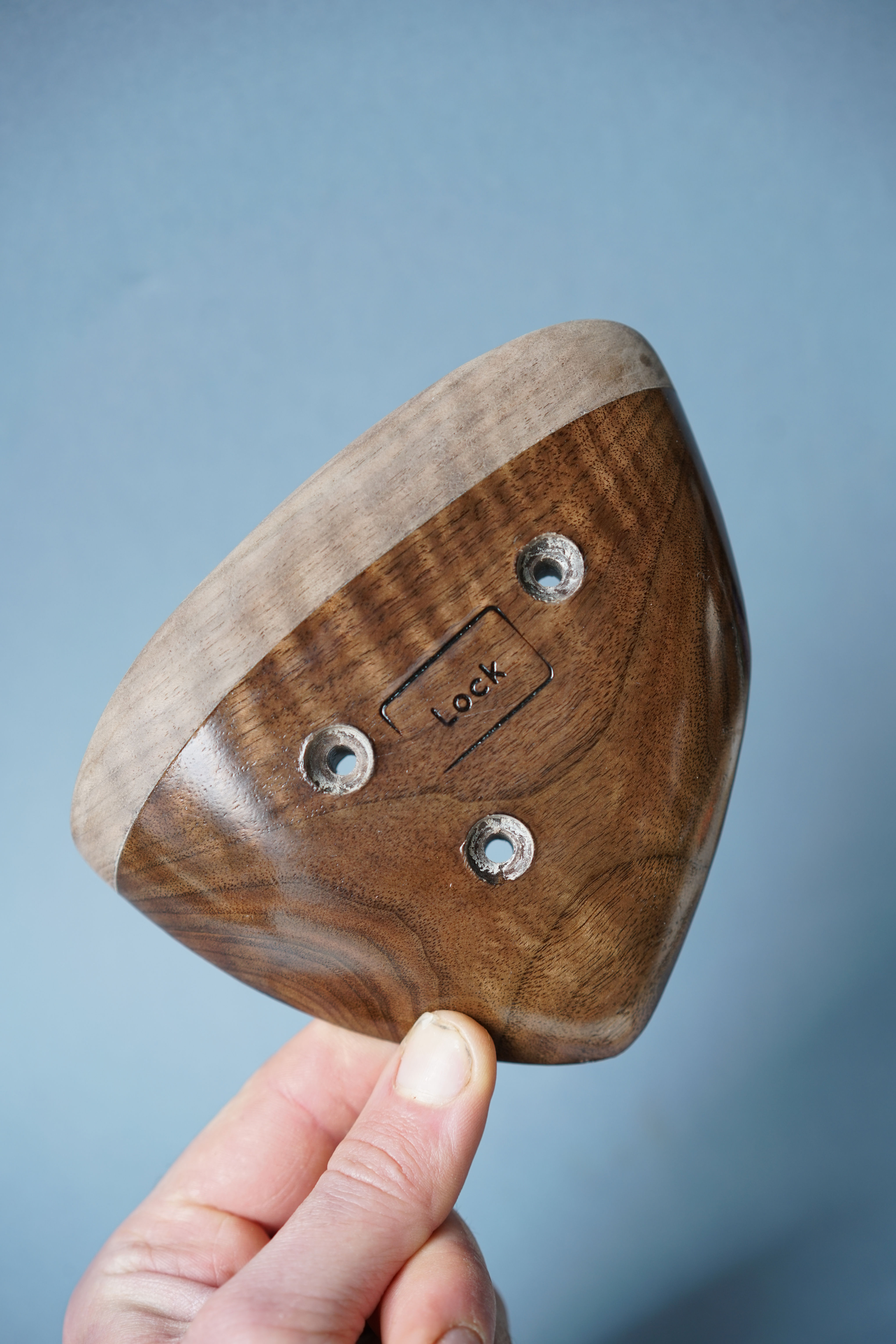 Hand Oiled Walnut edges (25mm, pair)