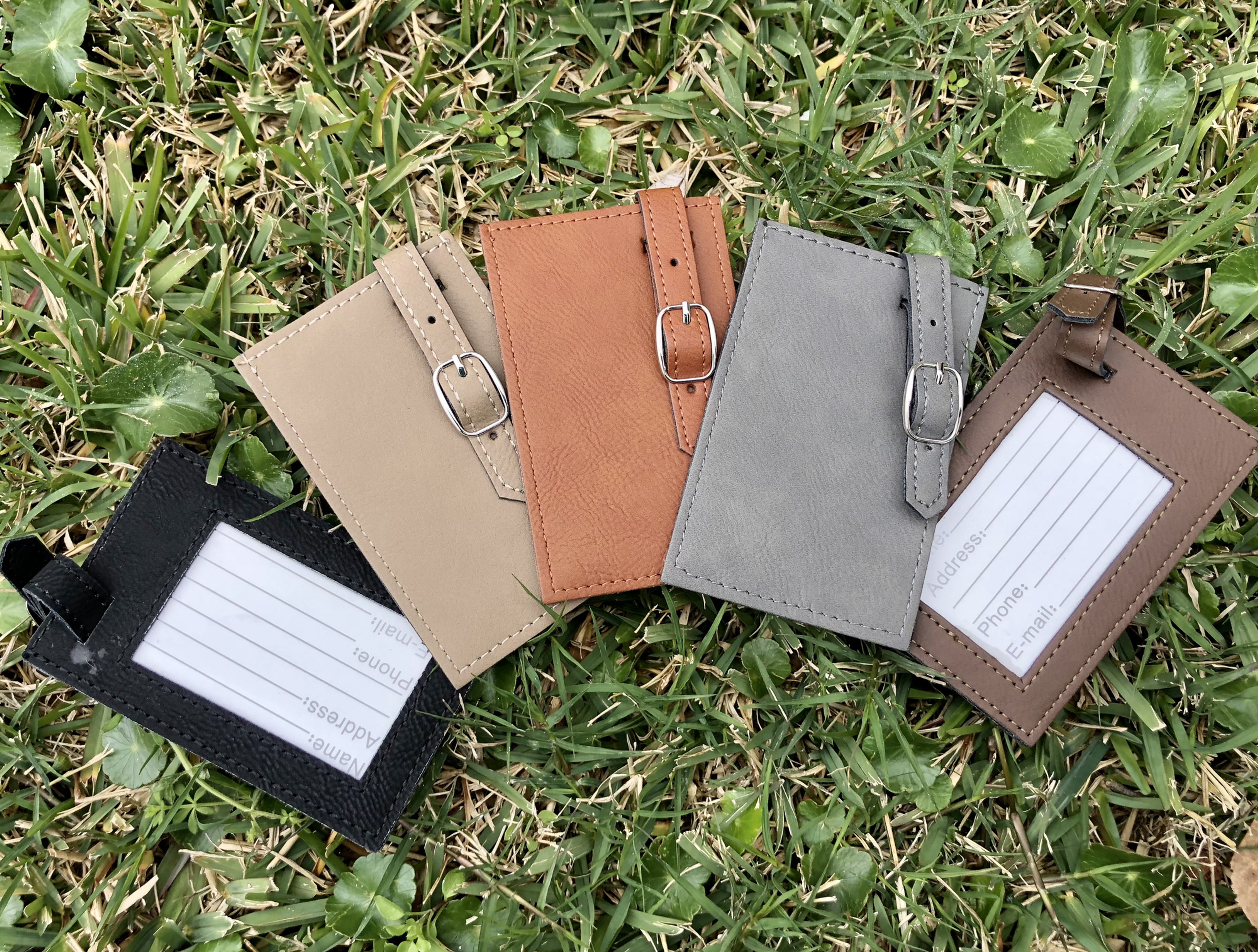 Leather Luggage Tags