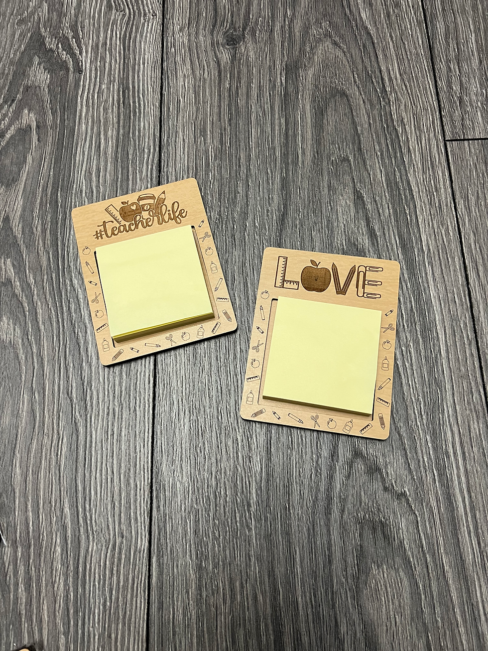 Thumbnail: Teacher Sticky Note Holder