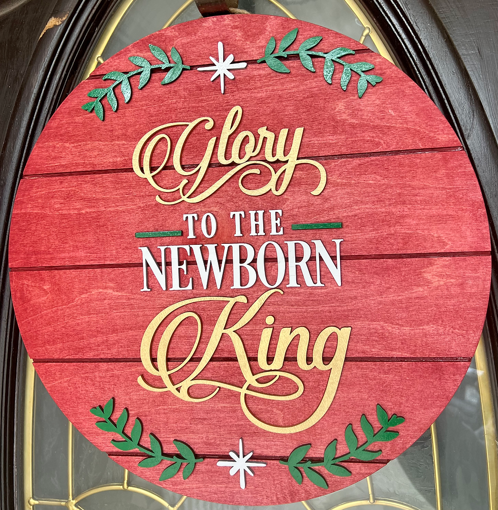 Thumbnail: Christmas Door Hangers