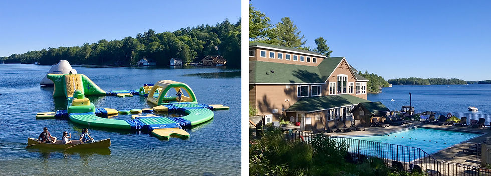 Enjoy the water at the Rocky Crest Resort