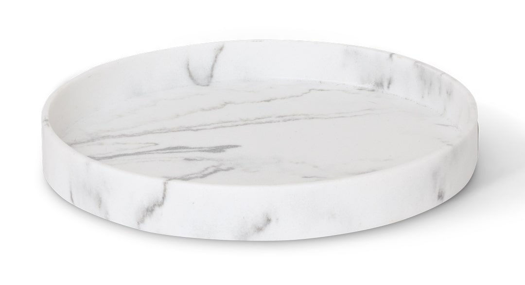 IBU MEDIUM Vassoio rotondo per accessori scrivania e bagno