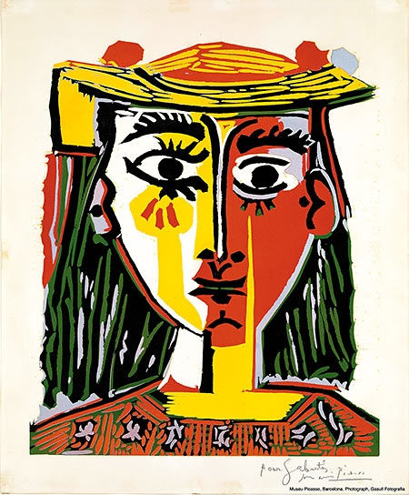 Buste de Femme au Chapeau Pablo Picasso