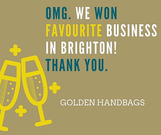 News Brighton Bone Idol At Bone Idol We Are Dancing Around Ours Because Totally Thrilled To Have Won A Golden Handbag Award