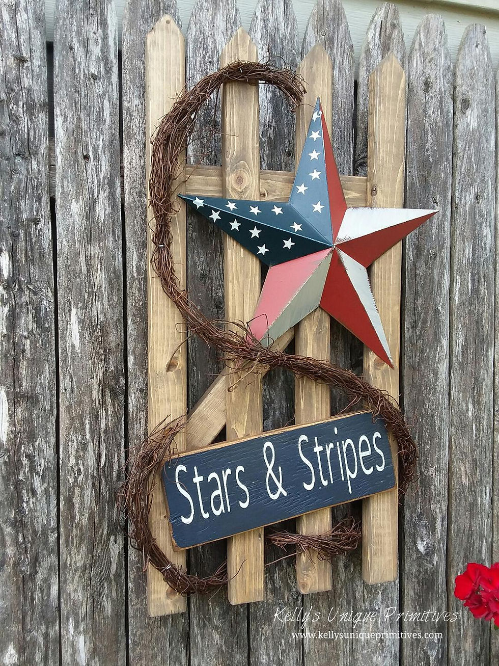 Thumbnail: Stars & Stripes Fence